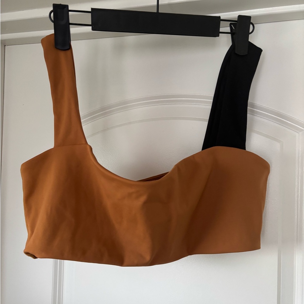 Two-Tone Brown and Black bralette